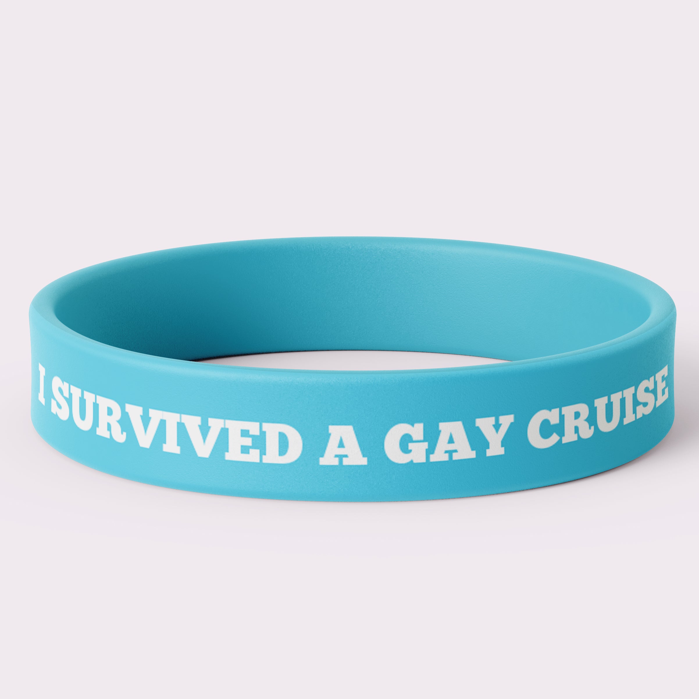 I Survived a Gay Cruise Prank Wristband