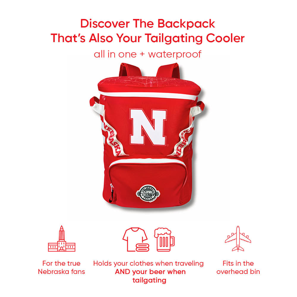 University of Nebraska Backpack Cooler