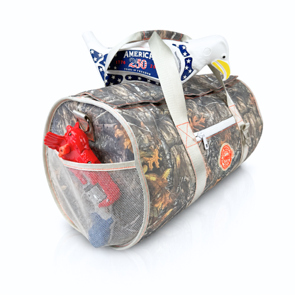 Backwoods Camo Duffel Cooler