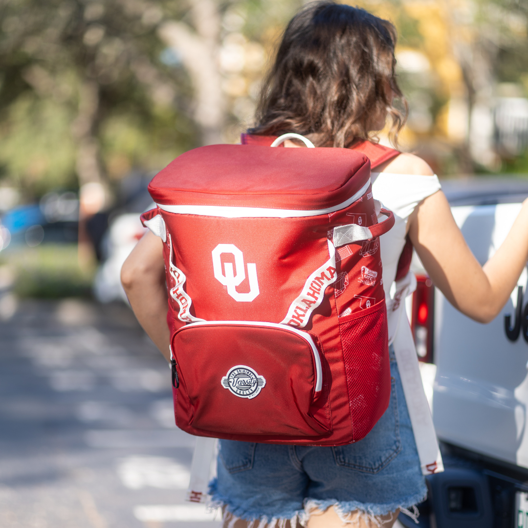 University of Oklahoma Backpack Cooler