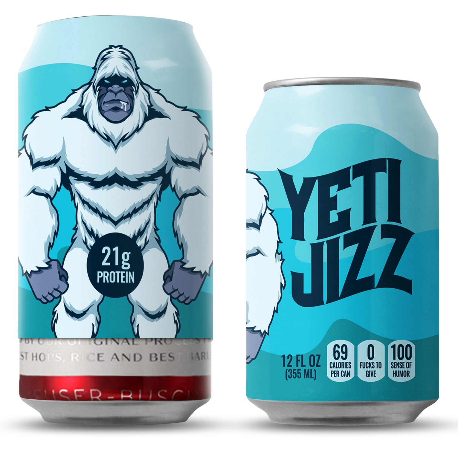 Yeti Jizz Beersy Silicone Sleeve Hide-a-Beer Can Cooler
