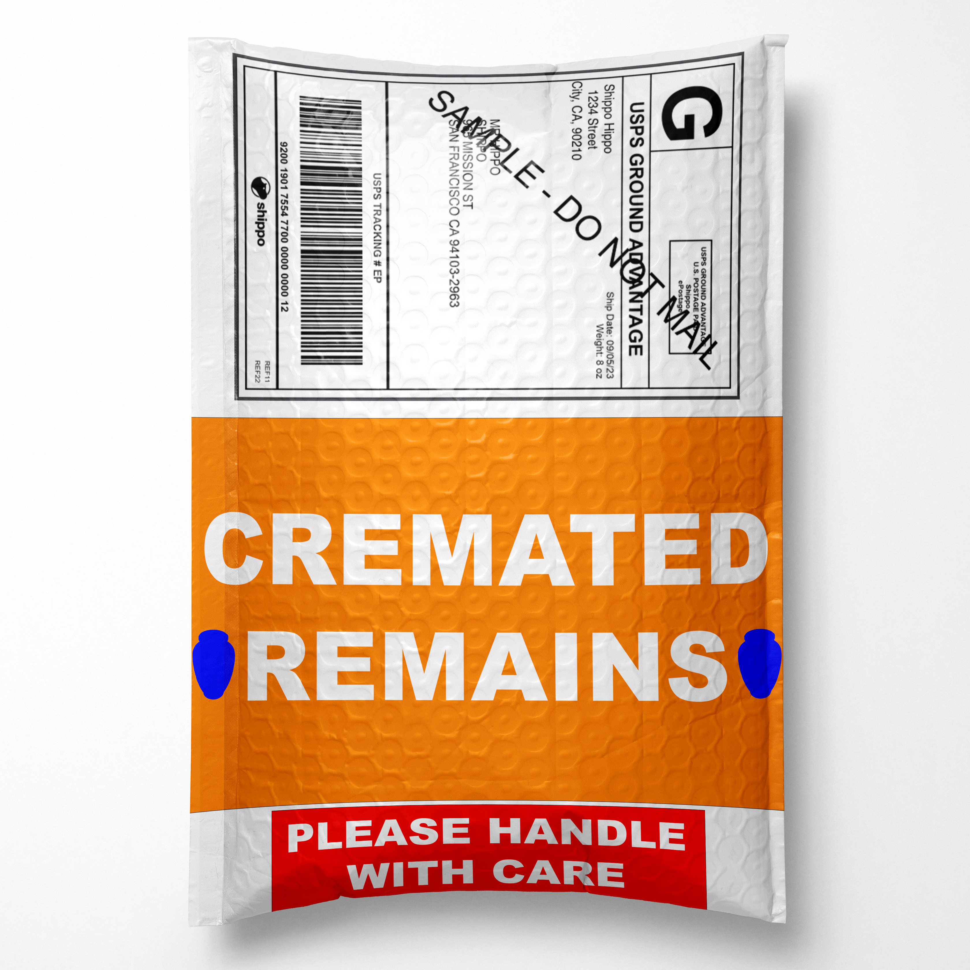 Cremated Remains Prank Package