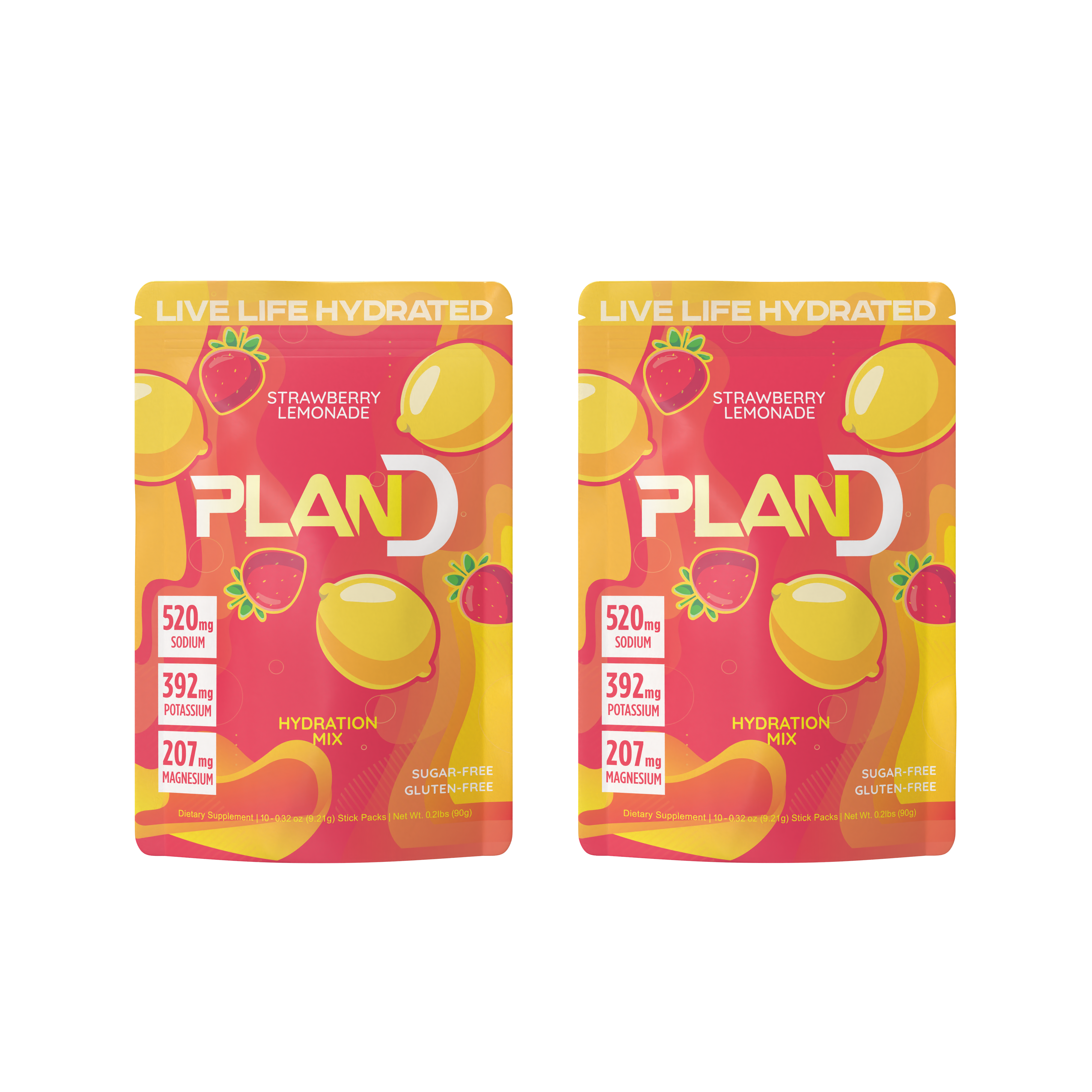 Plan D Hydration – The Morning After Hangover Drink (3-Pack Sample)