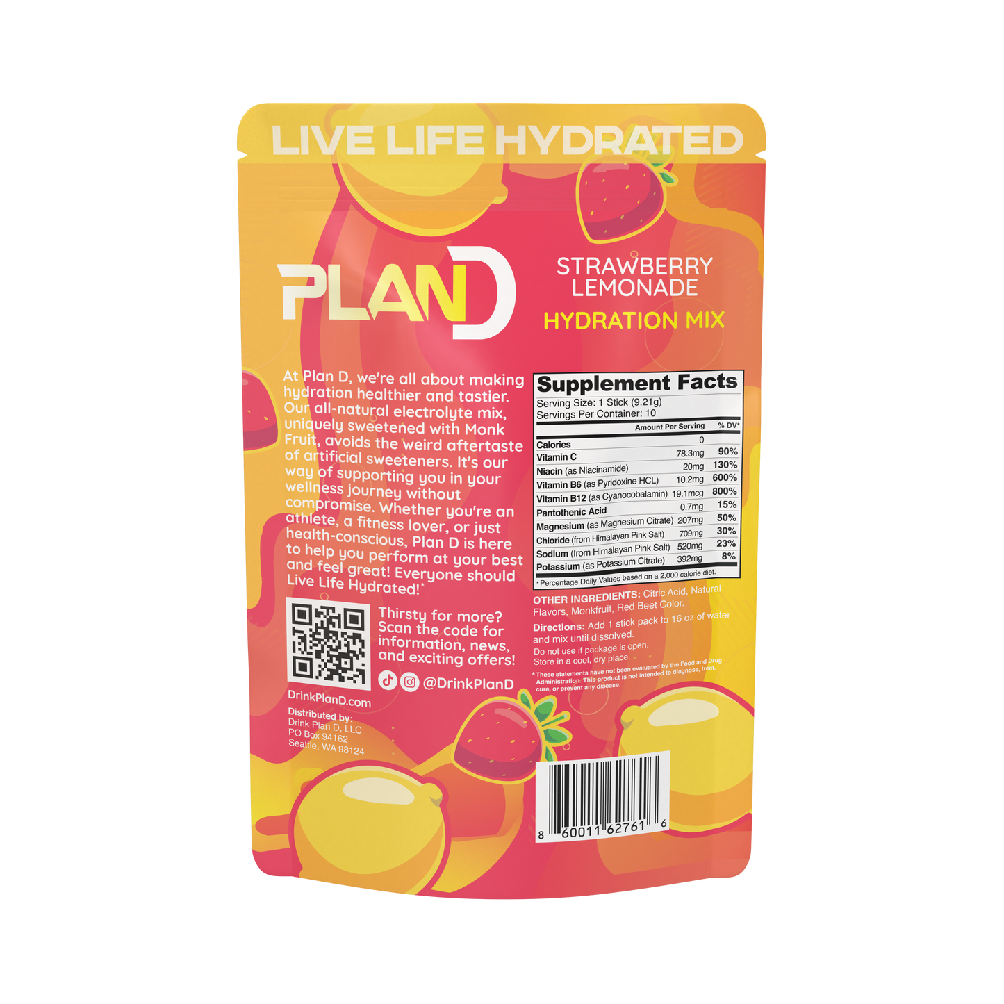 Plan D Hydration – The Morning After Hangover Drink