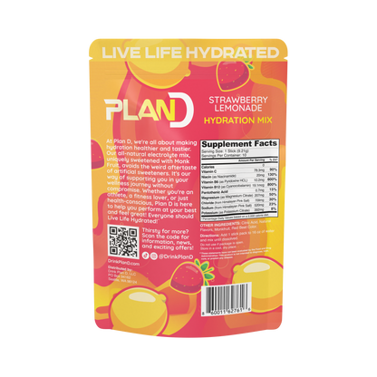 Plan D Hydration – The Morning After Hangover Drink