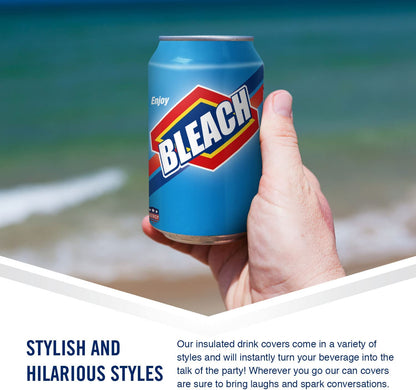 BLEACH Beersy Silicone Sleeve Hide-a-Beer Can Cooler