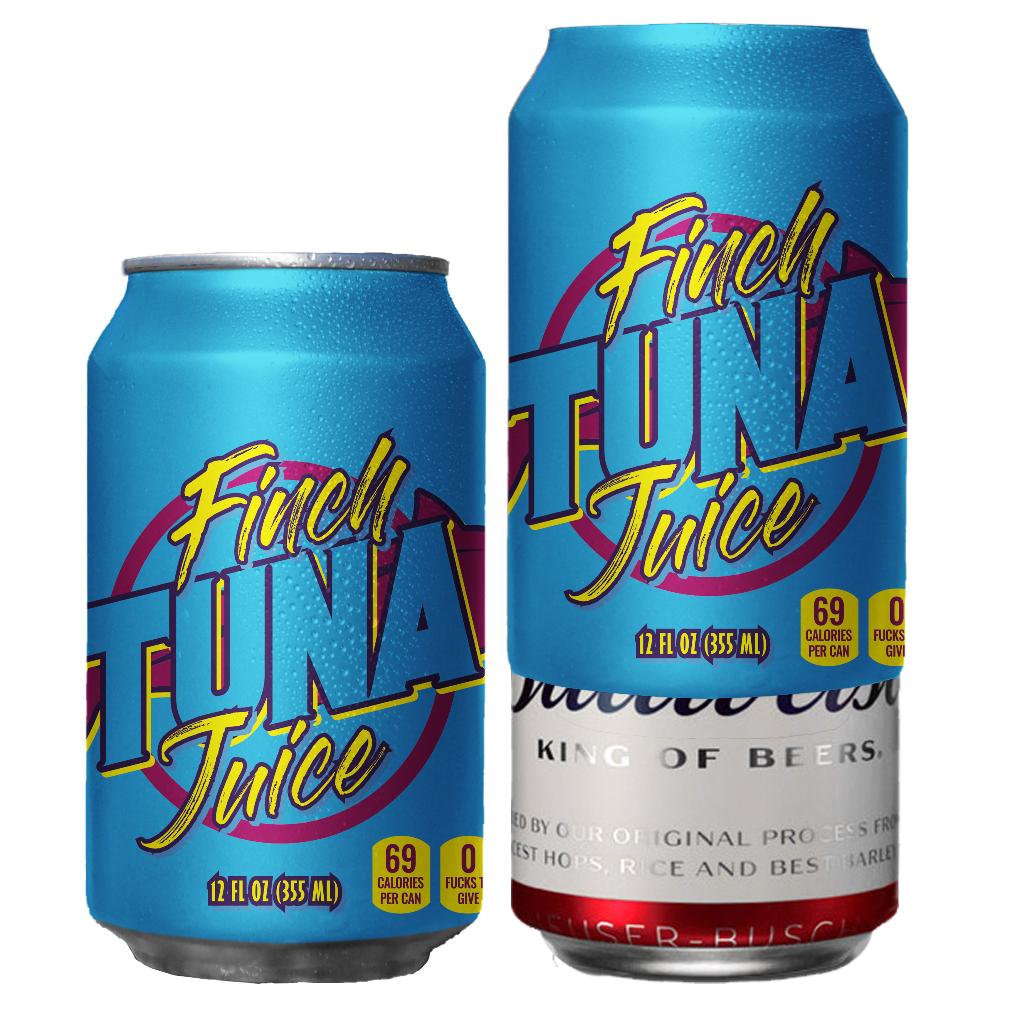 Finch Tuna Beersy Silicone Sleeve Hide-a-Beer Can Cooler