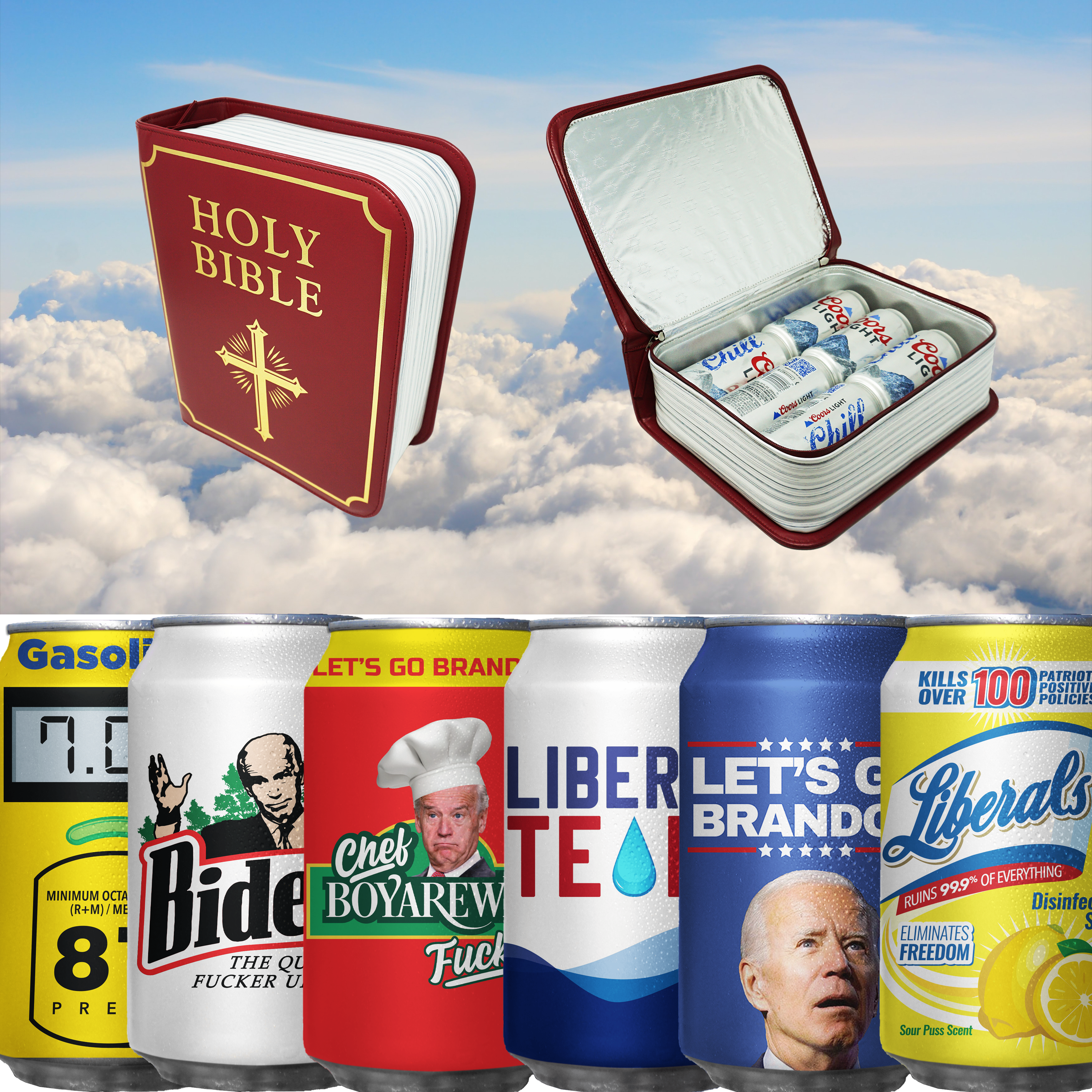 Booze Bible Political 6 Pack