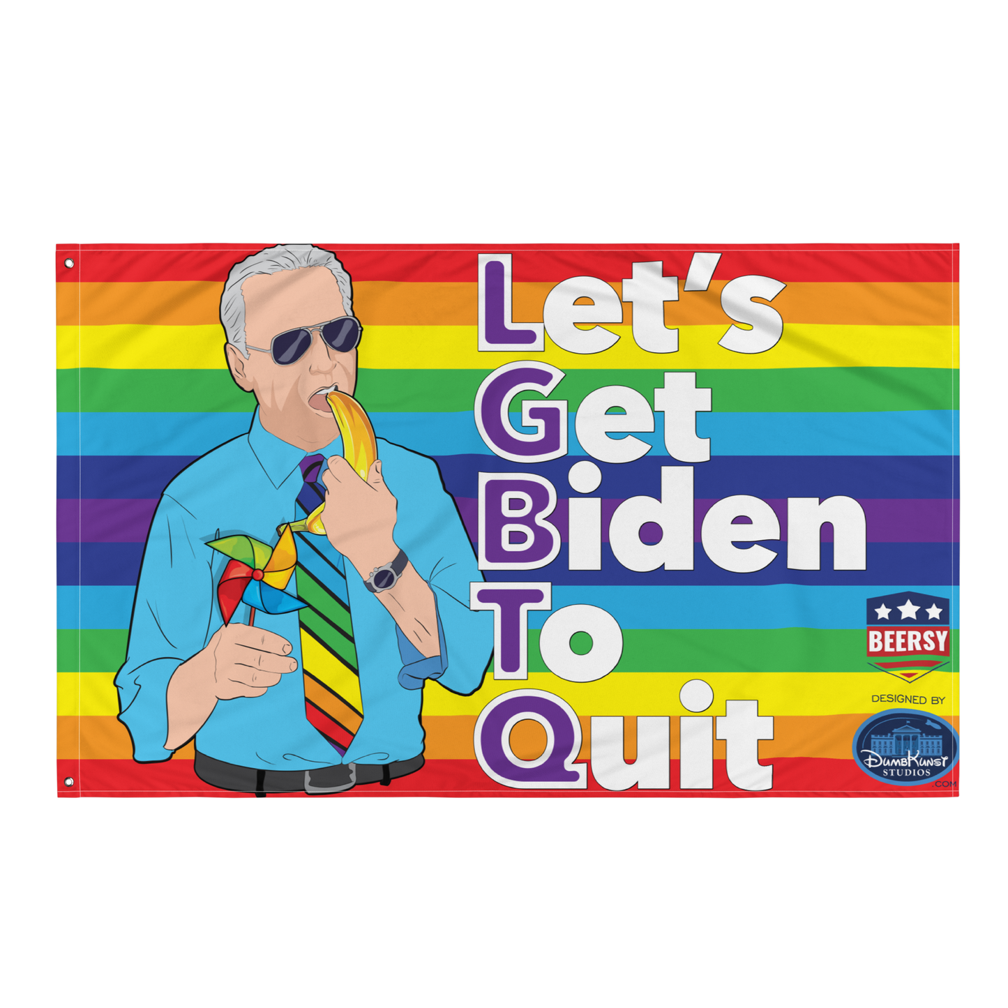 Lets Get Biden To Quit Flag
