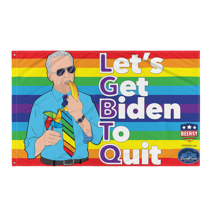 Lets Get Biden To Quit Flag