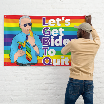 Lets Get Biden To Quit Flag