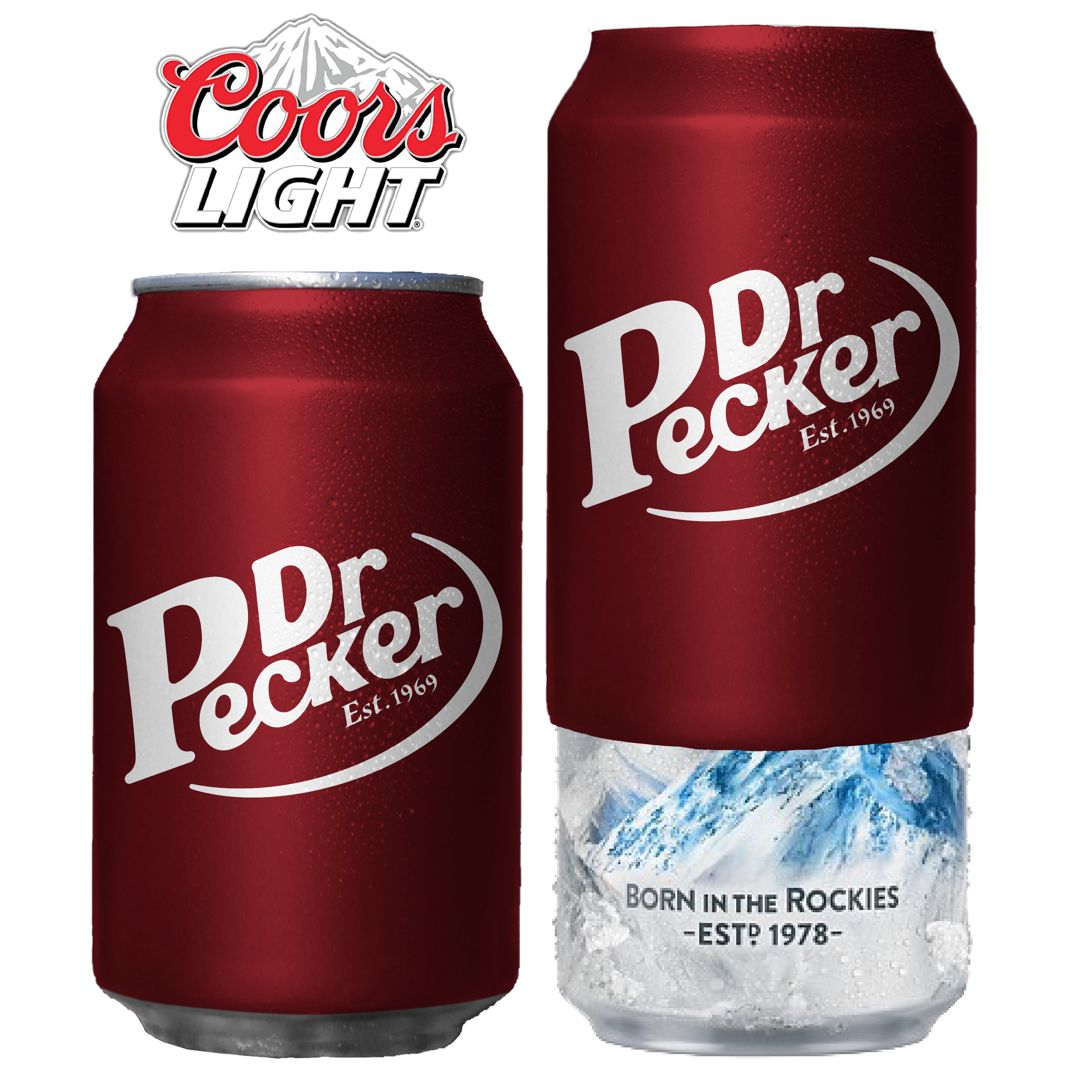 Dr Pecker Coors Light Beersy