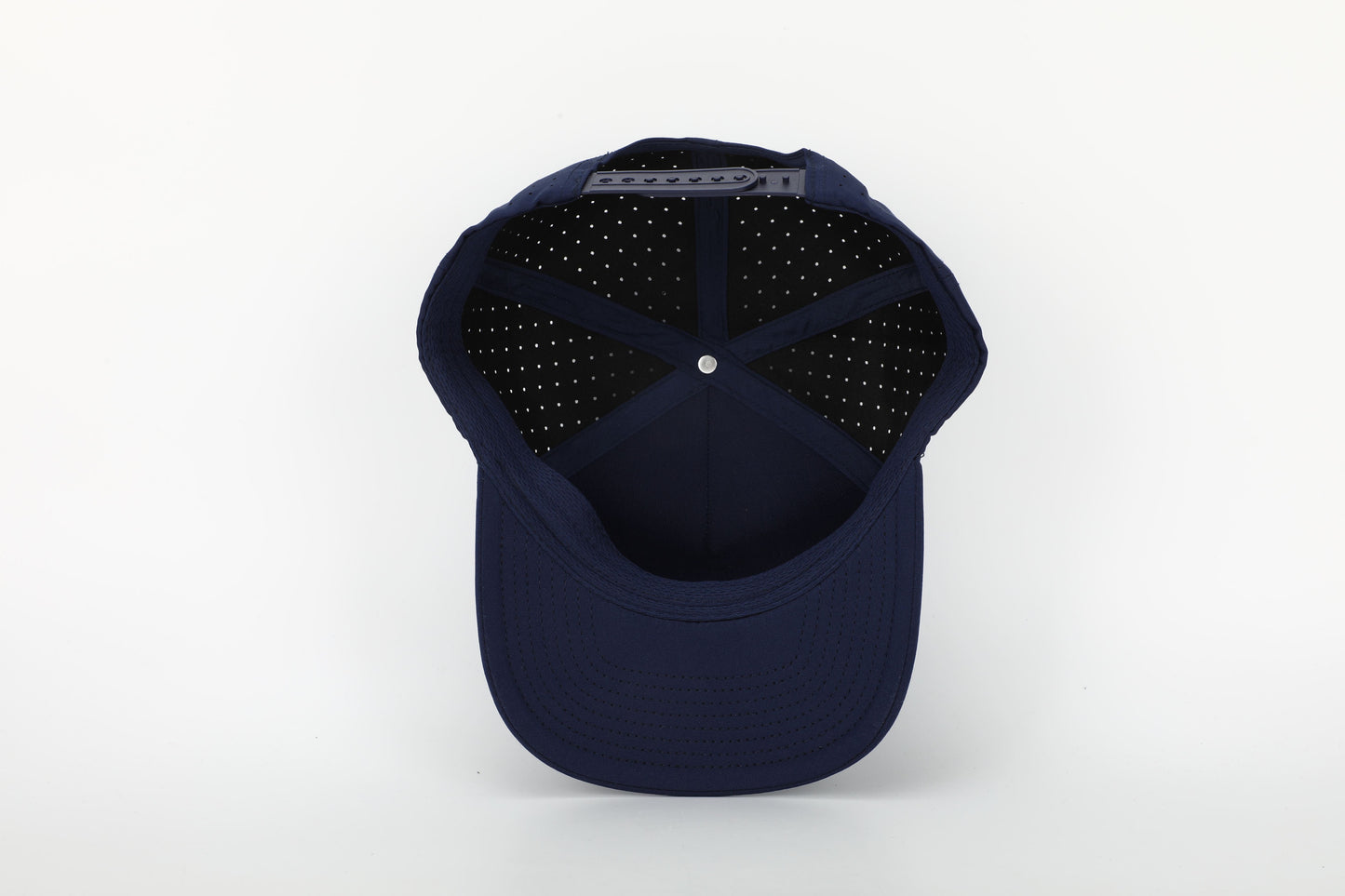 Snapback Hat with Interchangeable Velcro Logo Patch