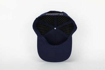 Snapback Hat with Interchangeable Velcro Logo Patch