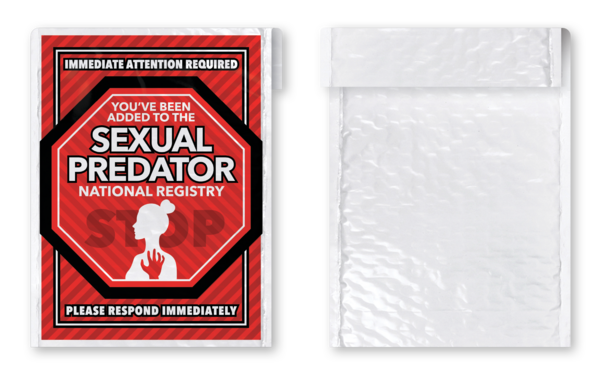 You've Been Added to the SEXUAL PREDATOR National Registry